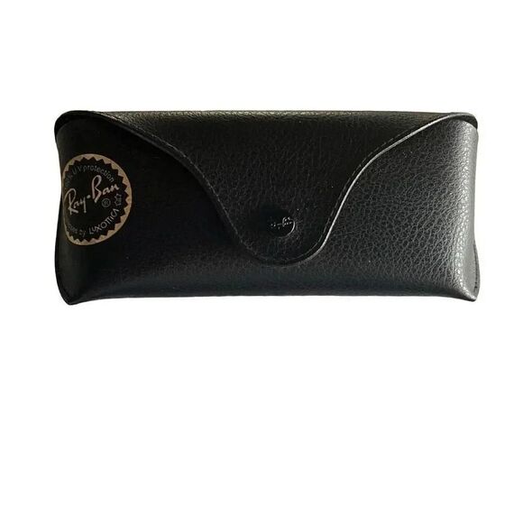Ray ban sunglass case with cleaning cloth - Picture 1 of 3